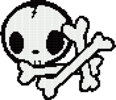 Emo Skull PNG