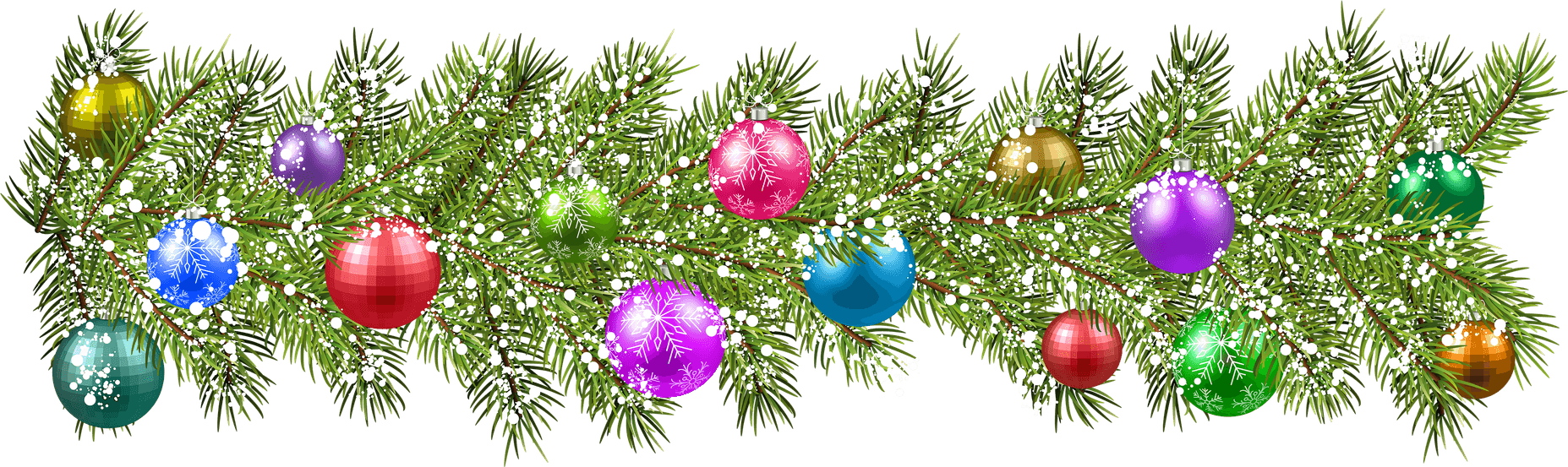 Christmas Branches PNG
