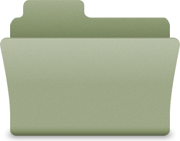 Sage Green Folder PNG