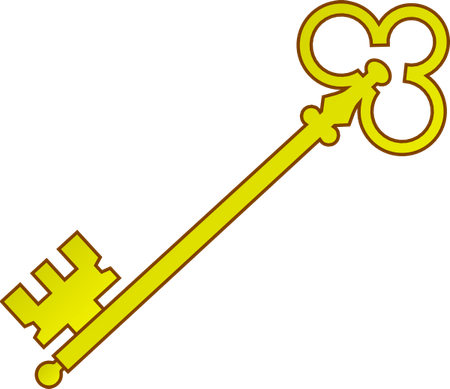 Gold Key PNG