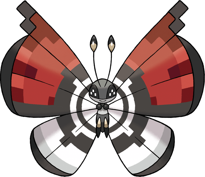 Vivillon Pokemon PNG