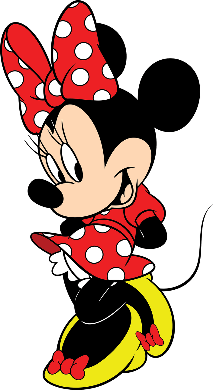Red Minnie Mouse PNG