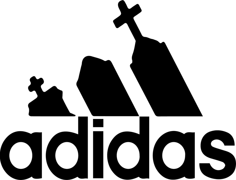 Adidas Logo Black PNG