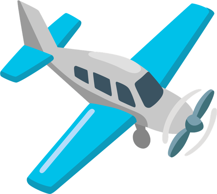 Plane Emoji PNG