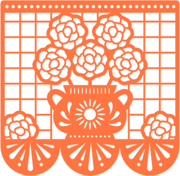 Papel Picado Banner PNG
