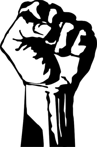 Black Fist PNG