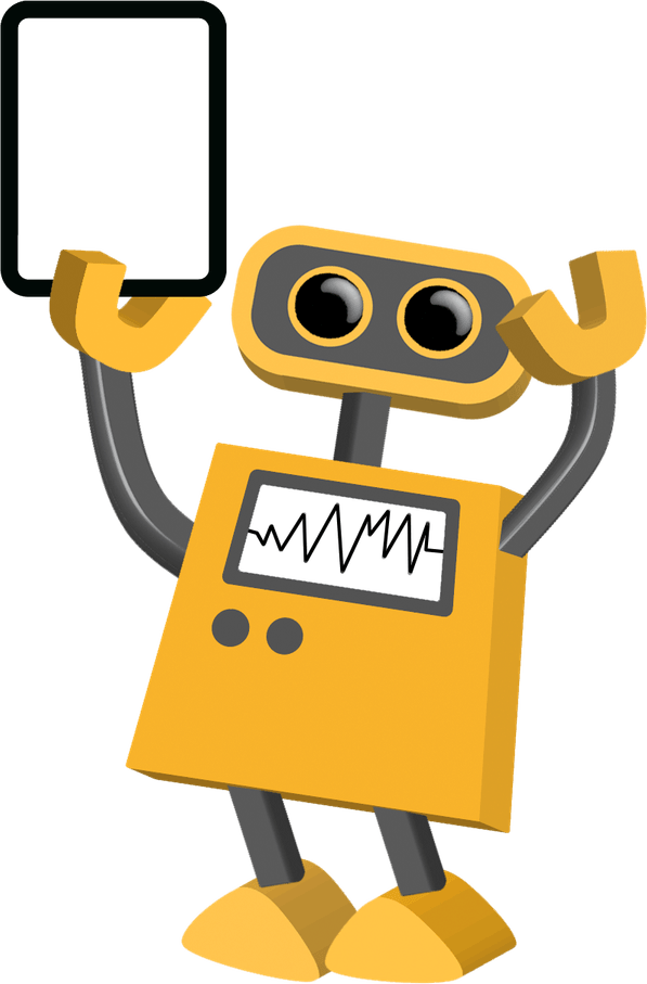 Yellow Robot PNG