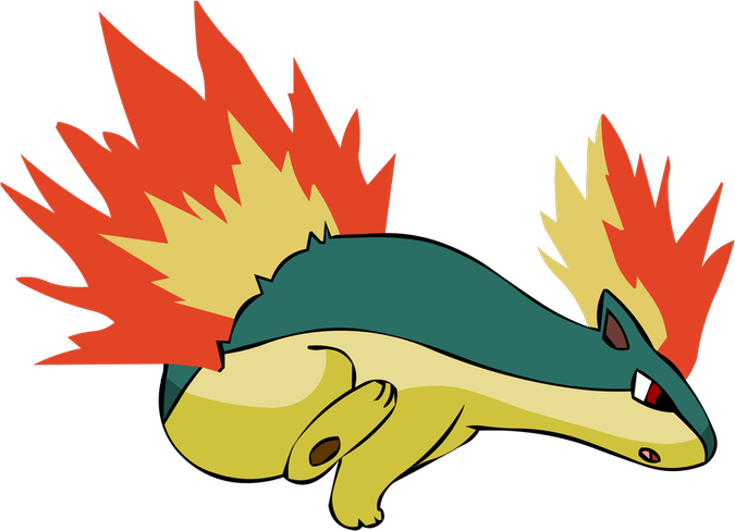 Quilava Pokemon PNG
