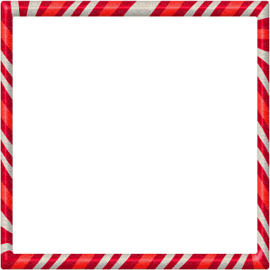 Candy Cane Border PNG
