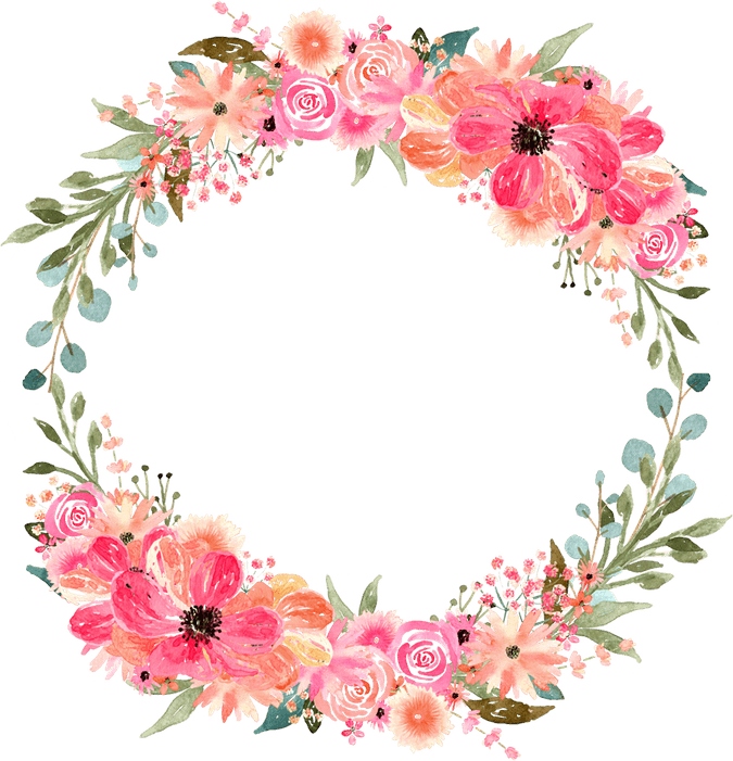 Circle Flower PNG