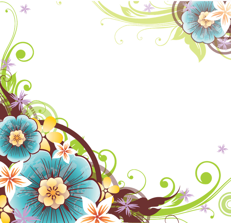 Flowers Borders PNG