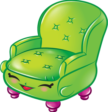 Comfy Green Armchair PNG
