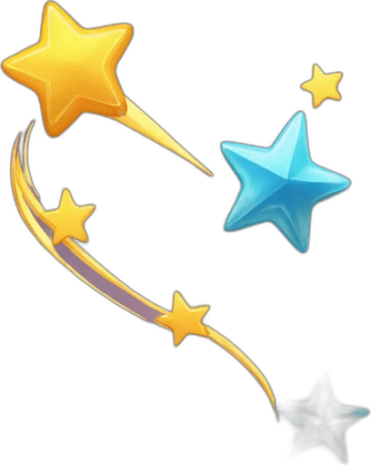 Purple Shooting Star PNG