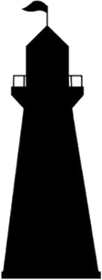 Lighthouse Silhouette PNG