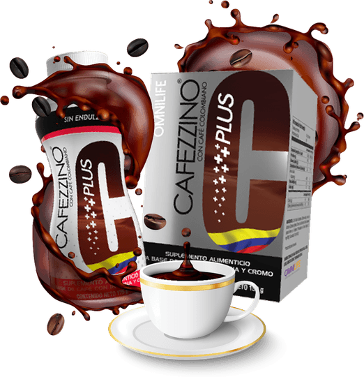 Cafezzino Plus Omnilife PNG
