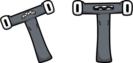 Alphabet Lore Letter T PNG