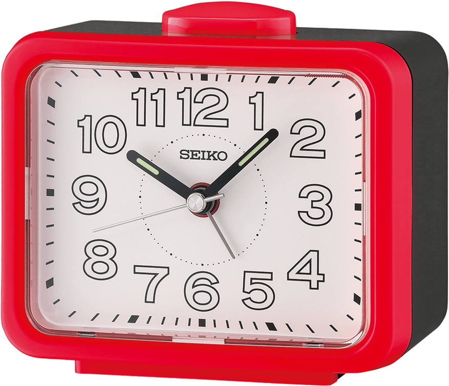 Red Clock PNG