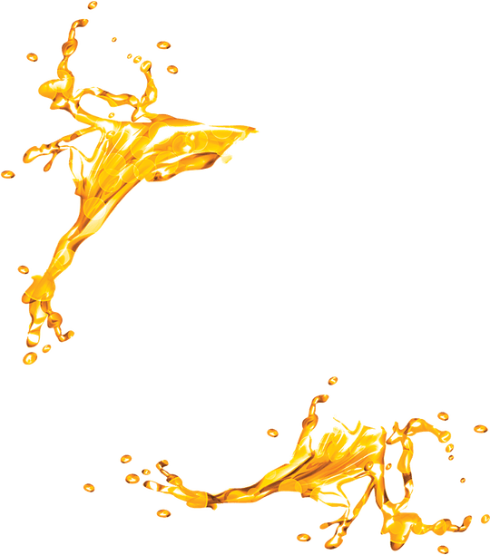 Orange Juice Splash PNG