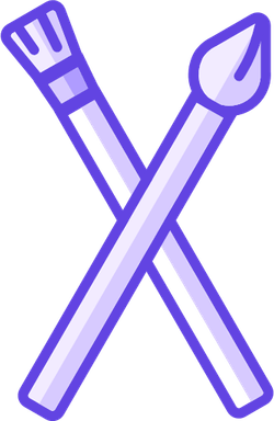 Painted X PNG