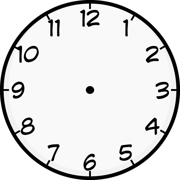 Clock Face PNG