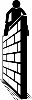 Man Sitting On Wall PNG