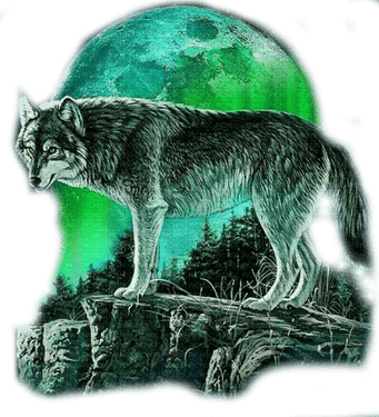Green Moon PNG