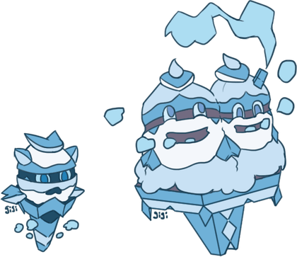 Cryogonal Pokemon PNG