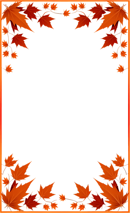 Thanksgiving Border PNG