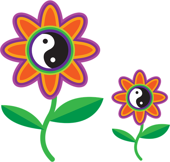 Retro Flower PNG