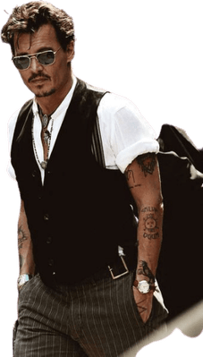 Johnny Depp PNG