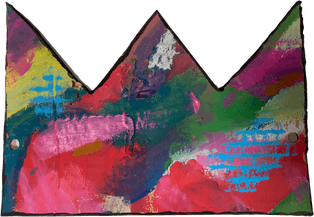Basquiat Crown PNG