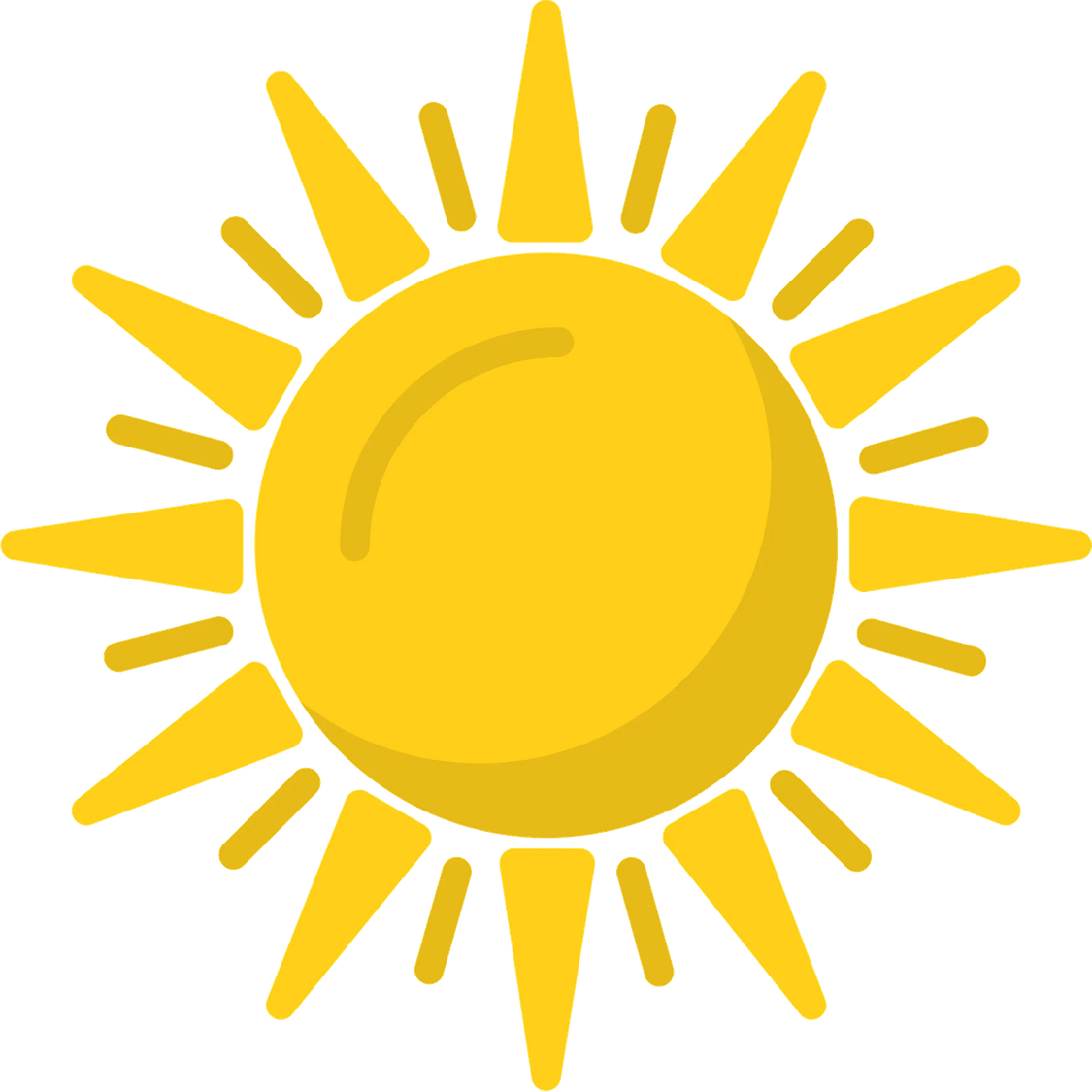 Corner Sun PNG
