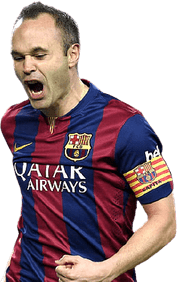Andres Iniesta PNG