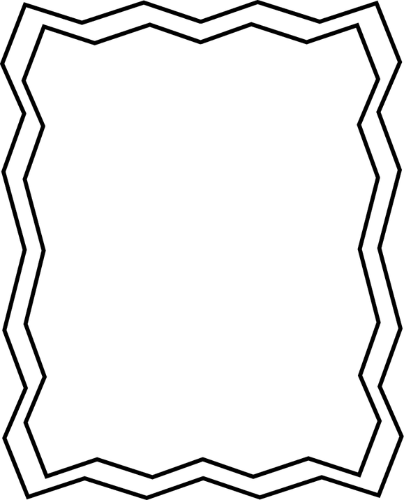 A4 Frame Border PNG