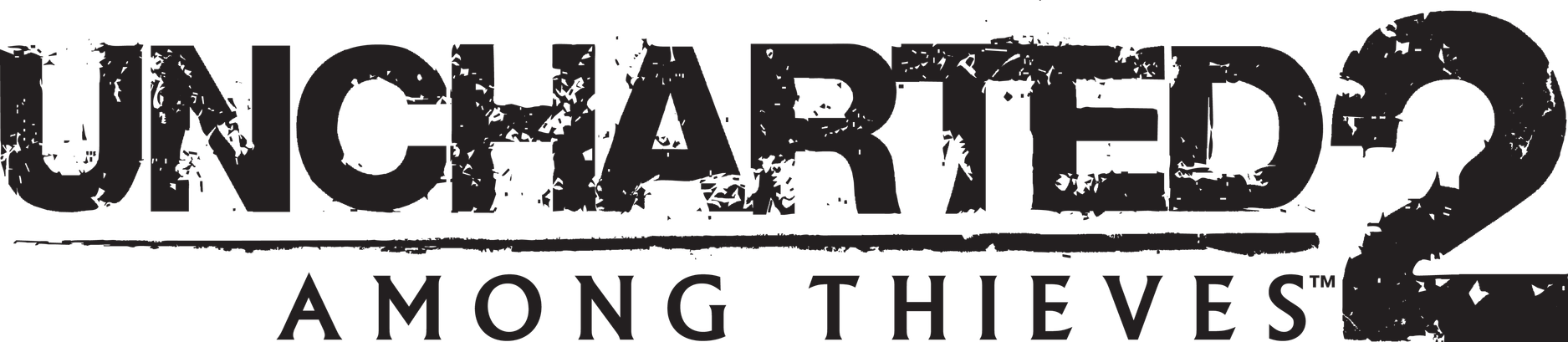Uncharted 2 Among Thieves Logo PNG