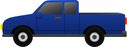 Little Blue Truck PNG