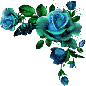 Blue Rose PNG