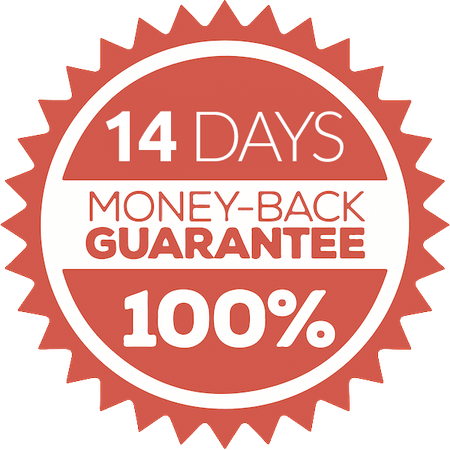 14 Days Money Back Guarantee PNG