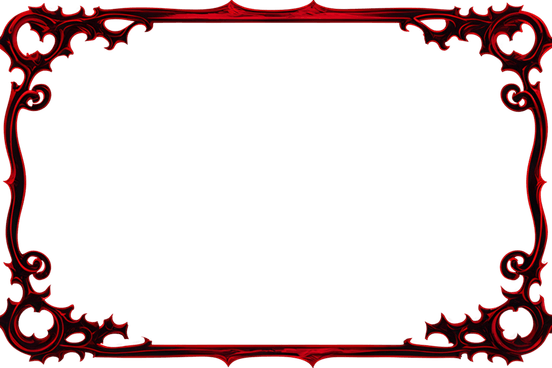 Blood Border PNG