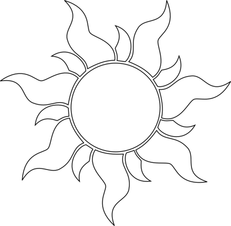 Rapunzel Sun PNG