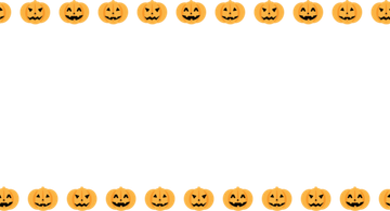 Pumpkin Border PNG