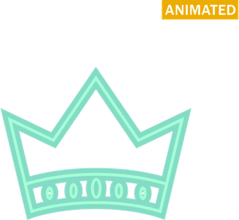 Green Crown PNG