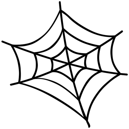 Spider Web Border PNG