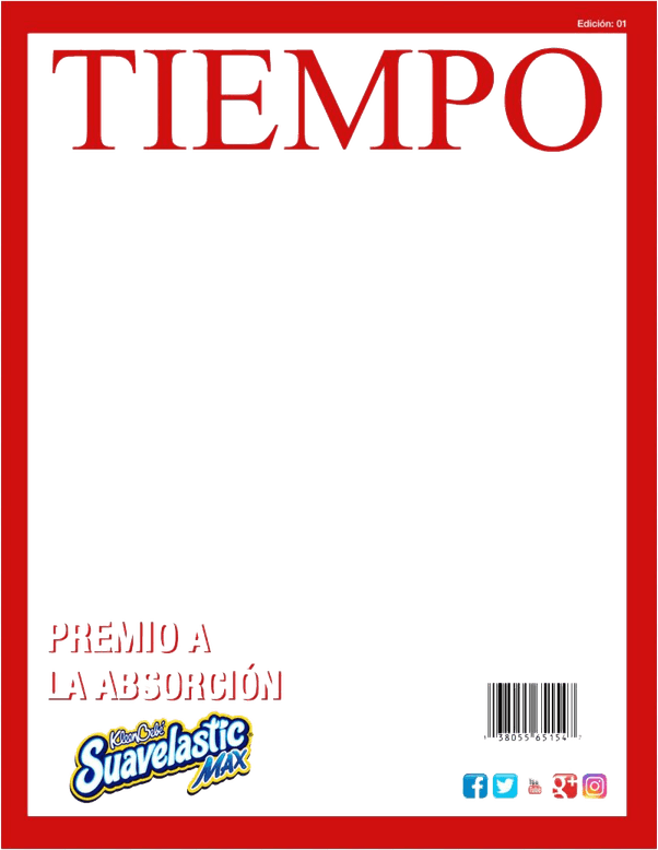 Magazine Cover PNG