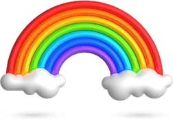 Cocomelon Rainbow PNG