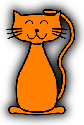 Orange Cat PNG