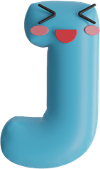 Alphabet Lore Letter J PNG
