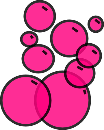Bubble Gum Bubble PNG