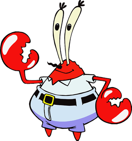 Mr Crabs PNG