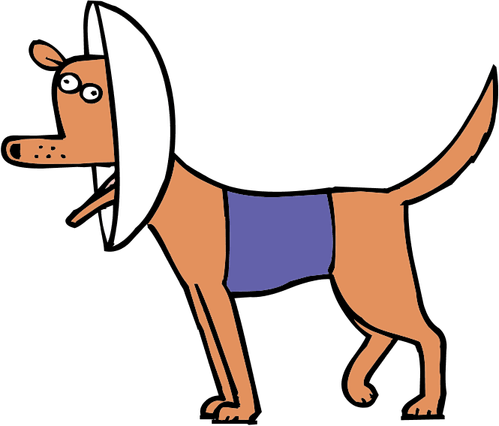 Nerdy Dog PNG